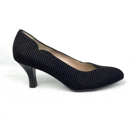 BeautiFeel Shoes New Beautifeel Womens Passion Suede Pump Heel In Black Linear Poshmark